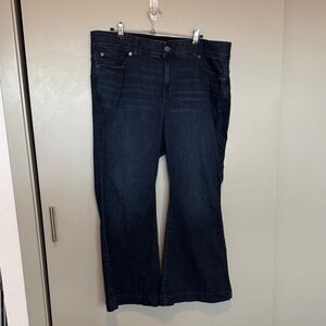 Torrid Dark Indigo Flare Jeans